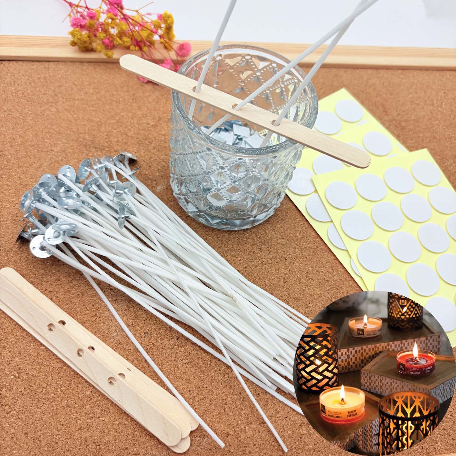 Candle Making Video - 1 SET Kaarsenmaak DIY Kits Rookvrije