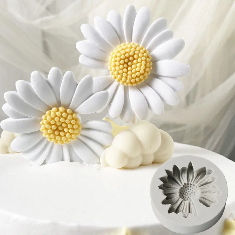 Candle Making Tutorial - 3D Daisy Flower Mold Zonnebloem Siliconen