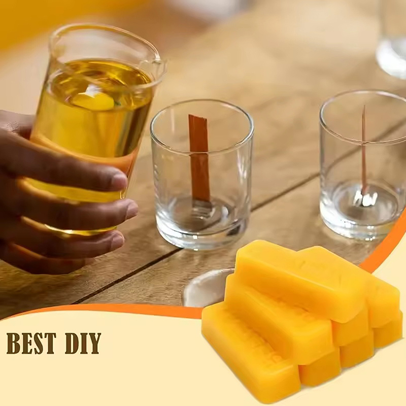 Candle Making With Beeswax - 4/8 stuks pure bijenwasblokken, hoogwaardig waxmateriaal,
