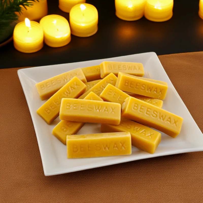 Candle Making With Beeswax - Bijenwasblok, kaarswasblok voor kaarsen maken, cosmetische