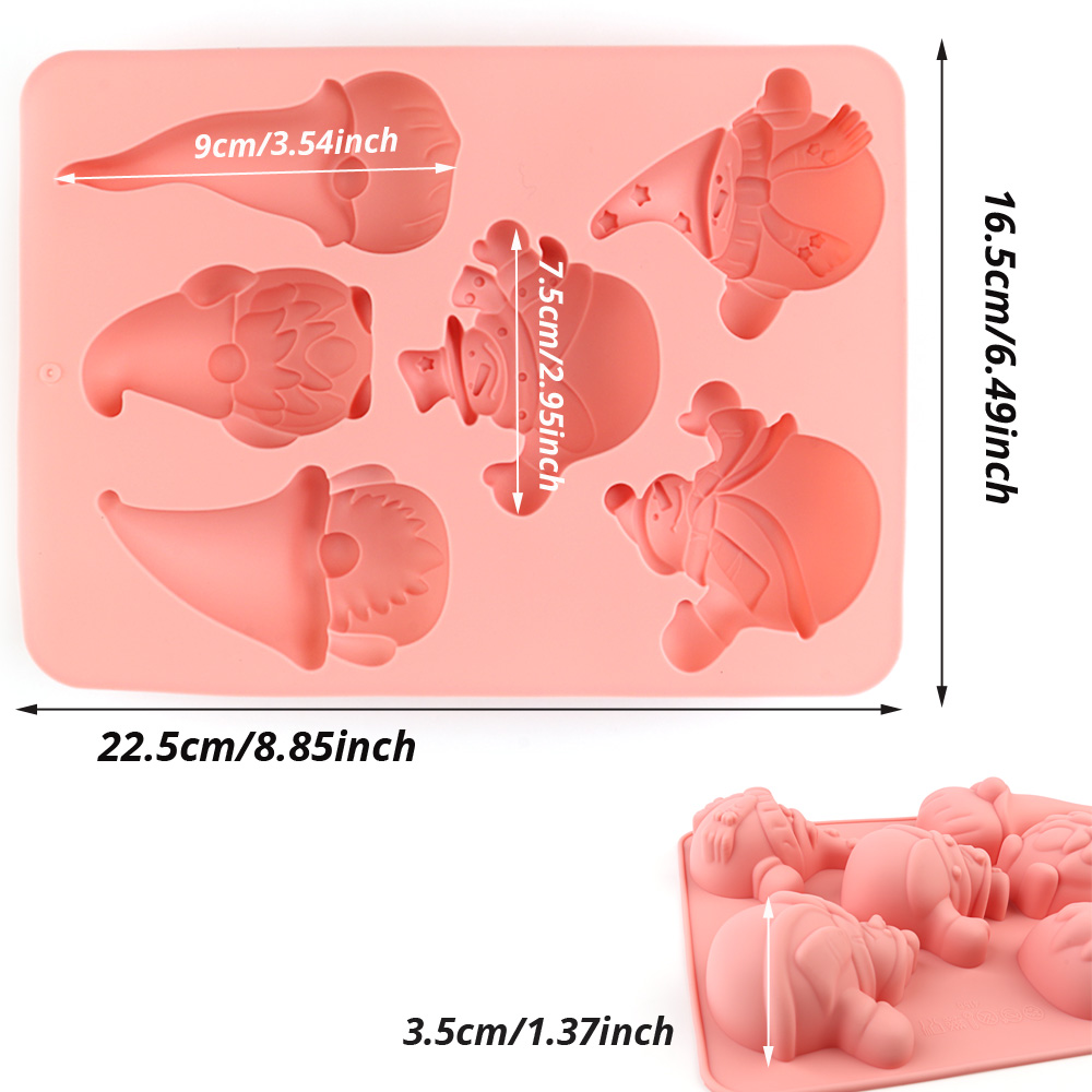 6-delige siliconen bakvorm voo - Candle Making Material recensie en prijs