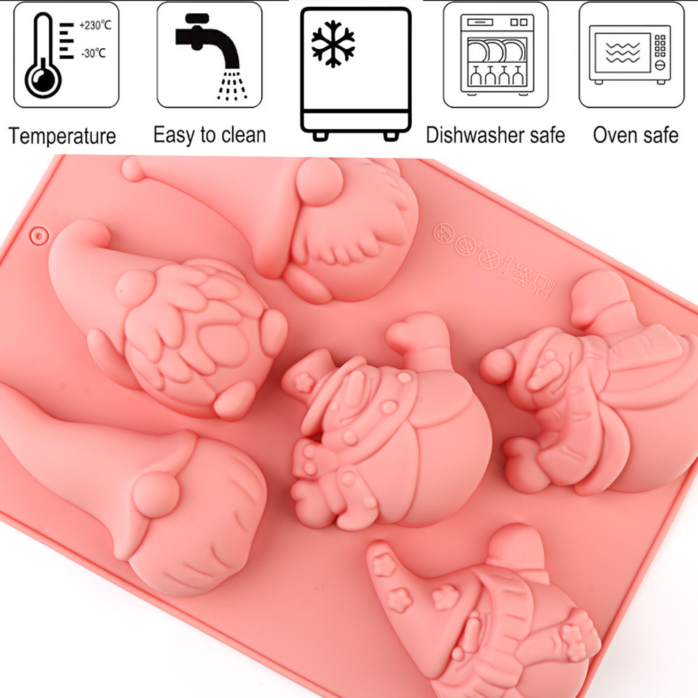 6-delige siliconen bakvorm voo - Candle Making Material recensie en prijs