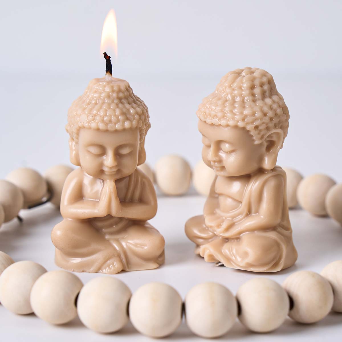 3D Boeddha siliconen kaarsvorm - Candle Making Process recensie en prijs