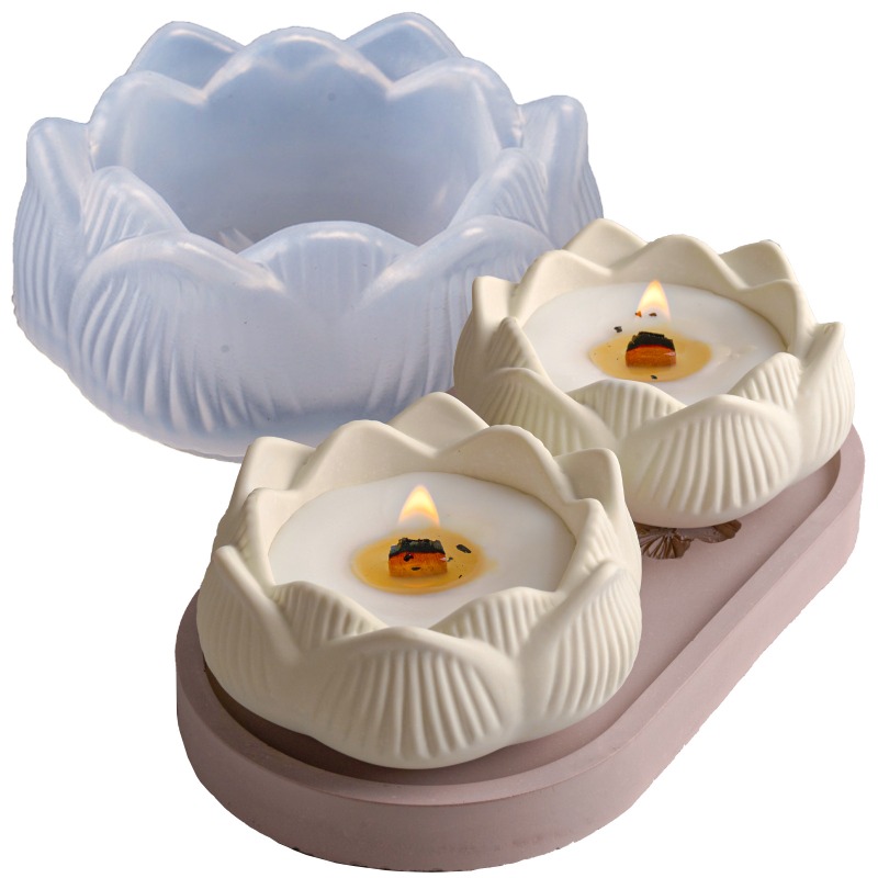 3D Lotus Kaarshouder Siliconen - Candle Making Process recensie en prijs