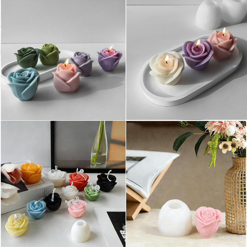 2Only3DRose siliconen mal, geb - Candle Making Process recensie en prijs