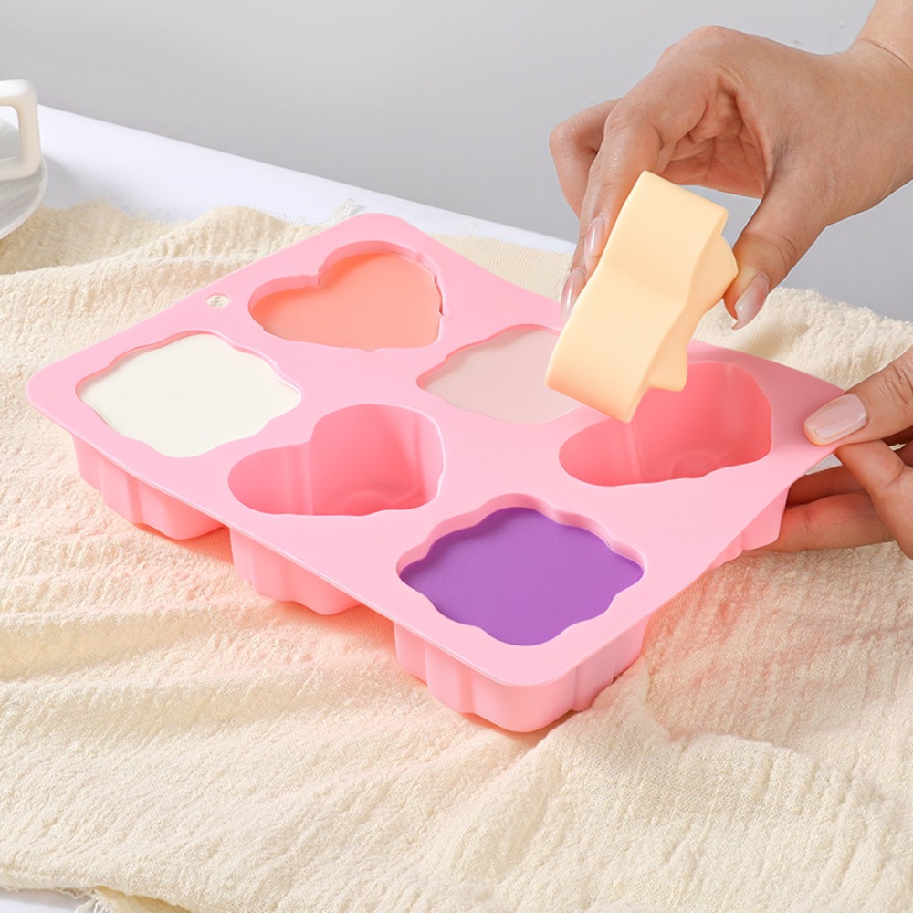 Vierkante hartvorm siliconen m - Candle Making Easy recensie en prijs