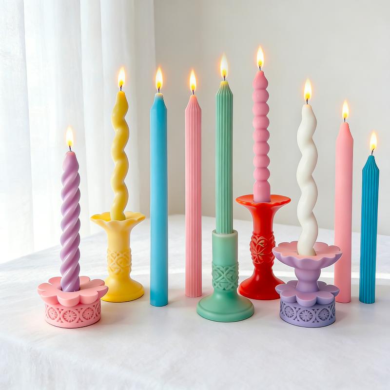 Lange spiraalvormige siliconen - Candle Making Video recensie en prijs