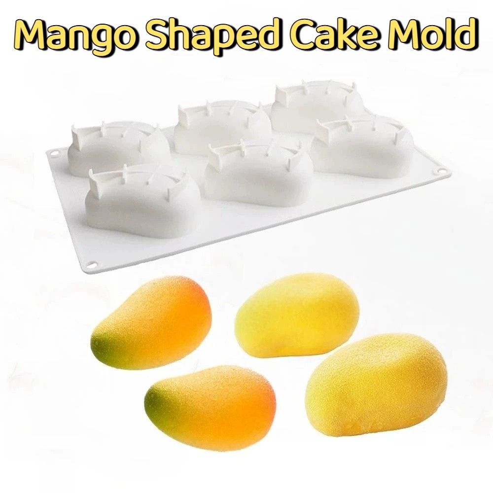 6-delige mango-vormige cakevor - Candle Making Tutorial recensie en prijs