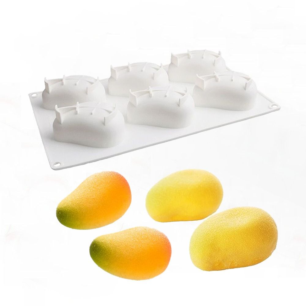 6-delige mango-vormige cakevor - Candle Making Tutorial recensie en prijs