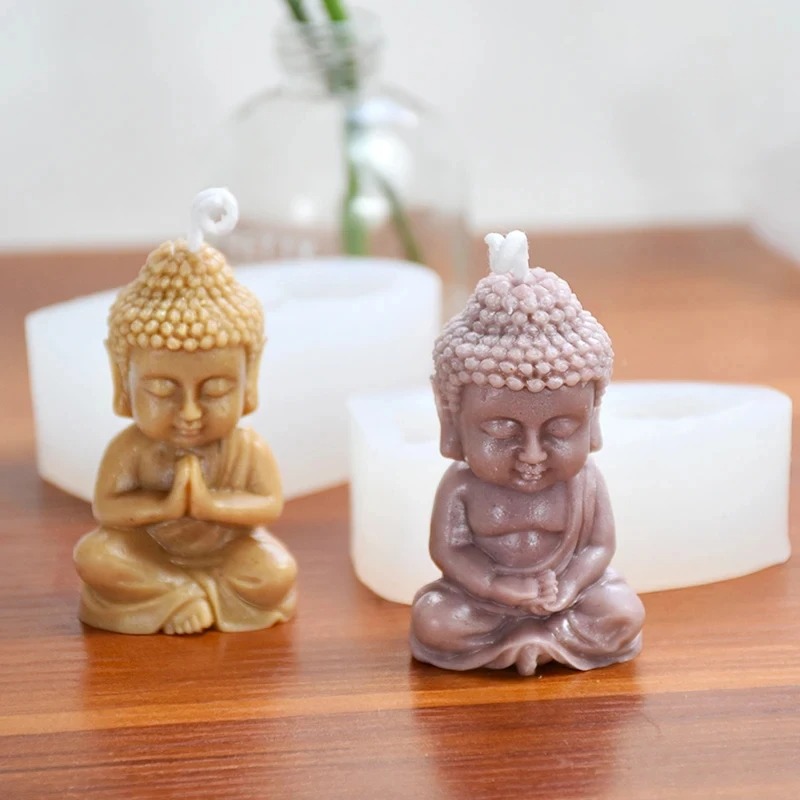 3D Boeddha Siliconen Kaars Sch - Candle Making Process recensie en prijs