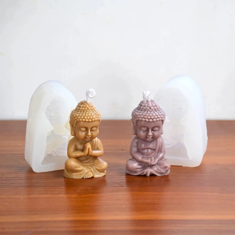 3D Boeddha Siliconen Kaars Sch - Candle Making Process recensie en prijs
