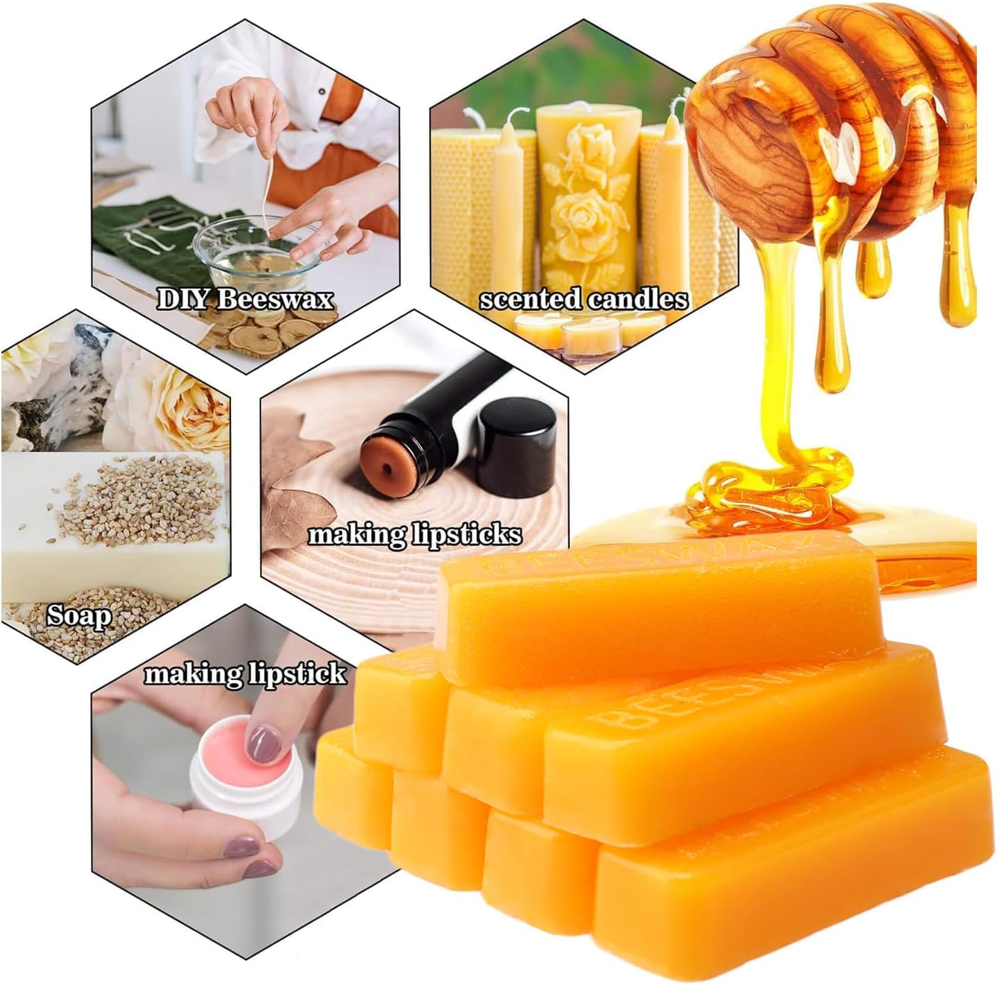 Bijenwasblok, kaarswasblok voo - Candle Making With Beeswax recensie en prijs