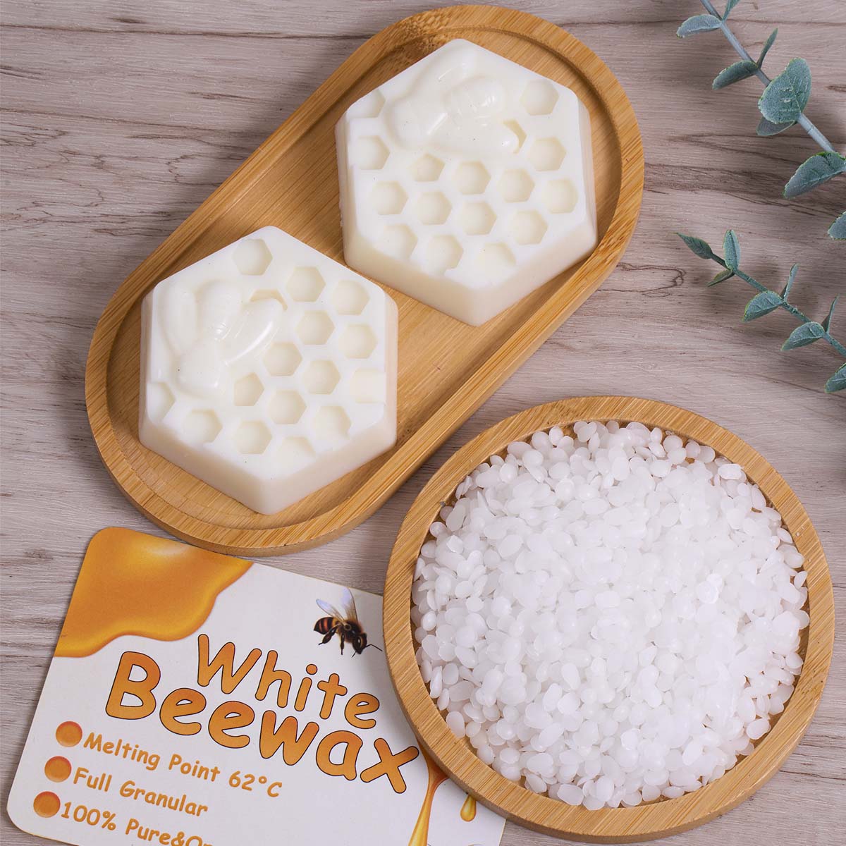 Witte bijenwas puur natuurlijk - Candle Making Material recensie en prijs
