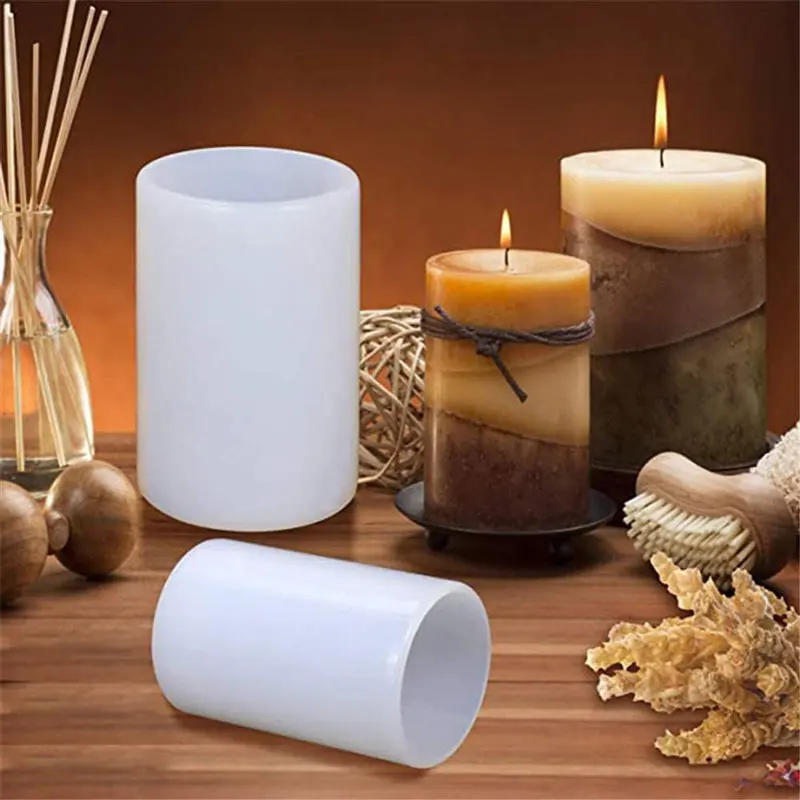 Cilinder siliconen kaars malle - Candle Making Easy recensie en prijs