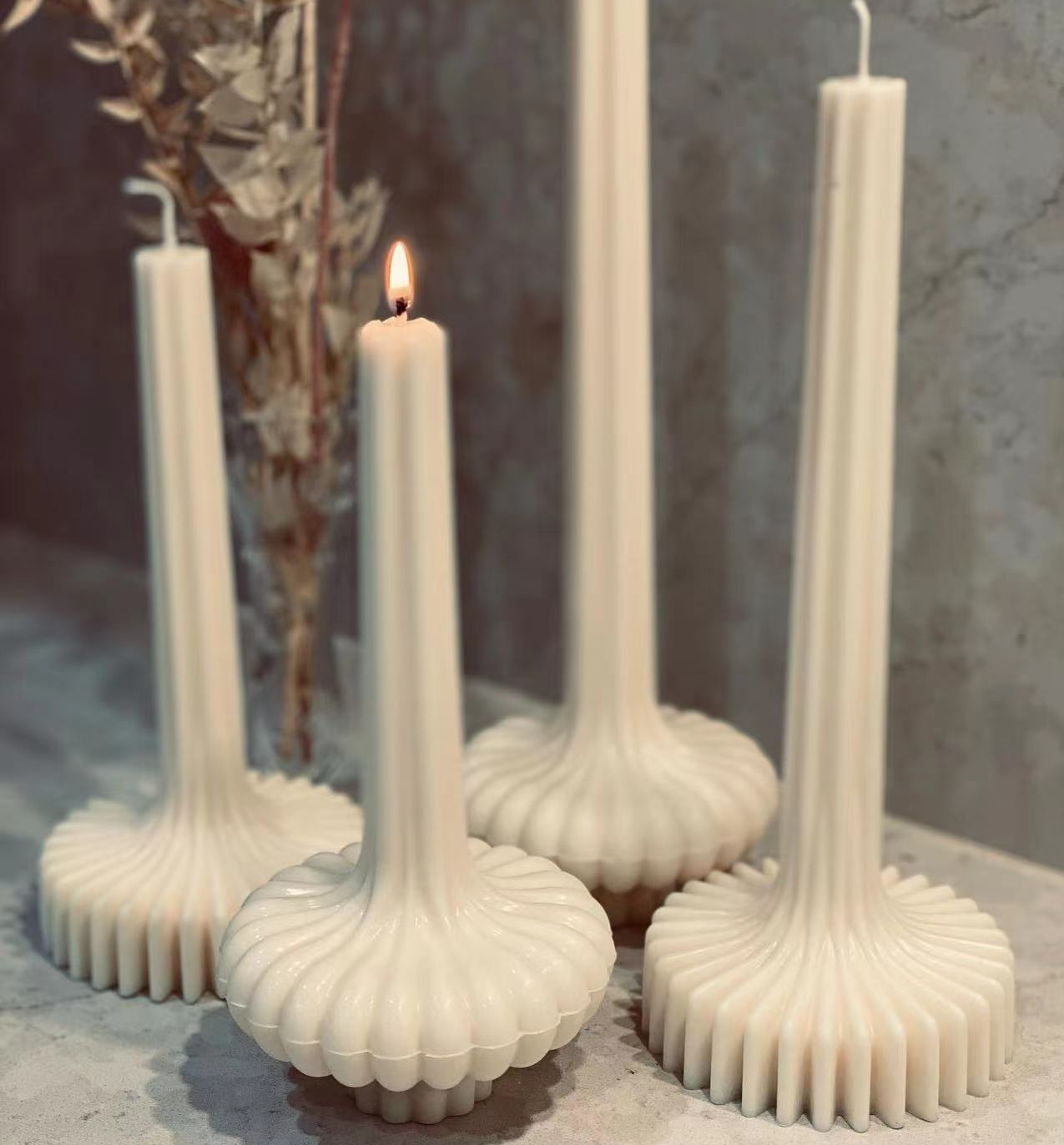 DIY esthetische geribbelde pij - Candle Making Soy Wax recensie en prijs