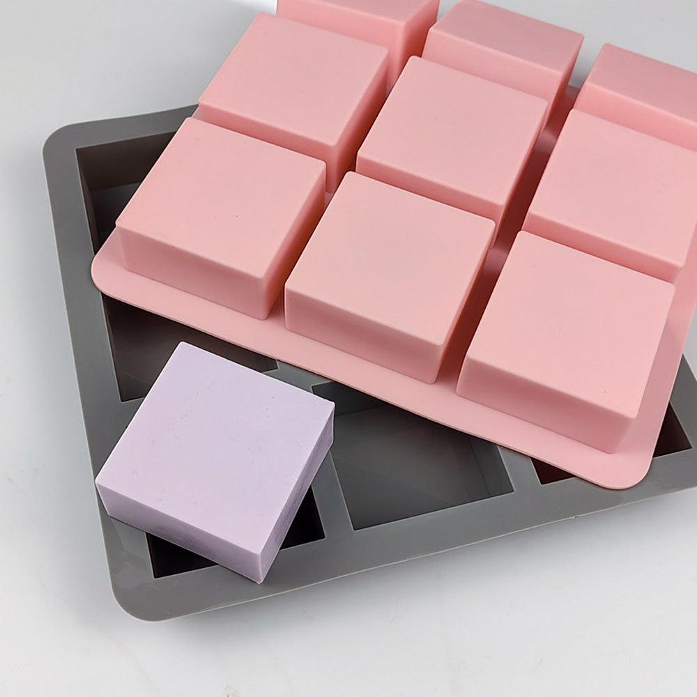9 Holes Vierkante Siliconen Ze - Candle Making Process recensie en prijs