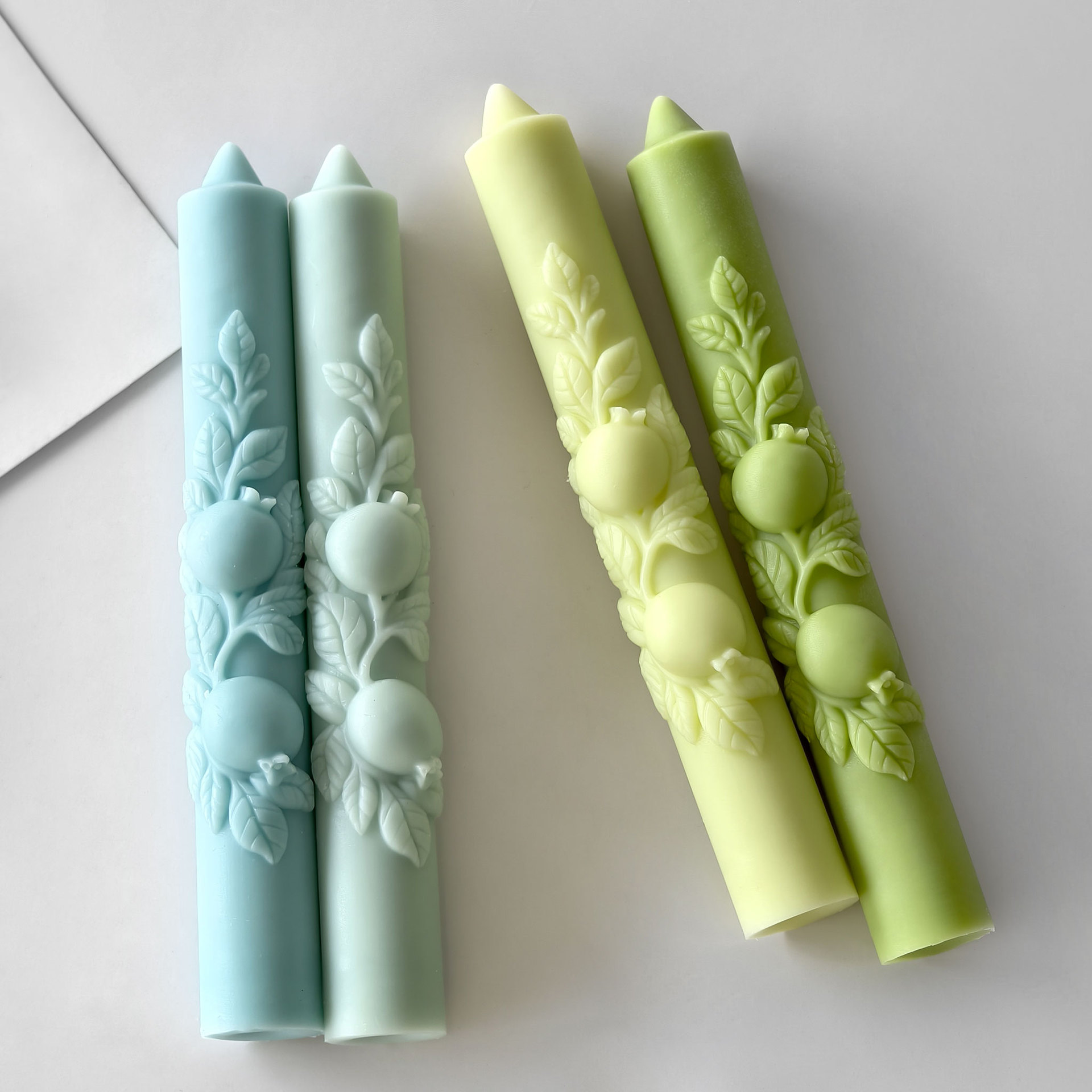 DIY Granaatappel Relief Lange  - Candle Making Video recensie en prijs