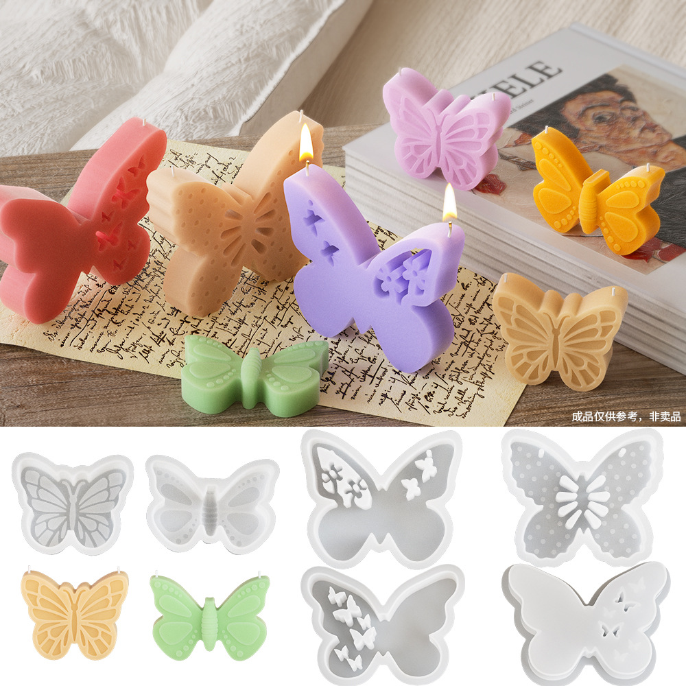 1Pc Diy Vlinder Aroma Kaars Si - Candle Making Soy Wax recensie en prijs