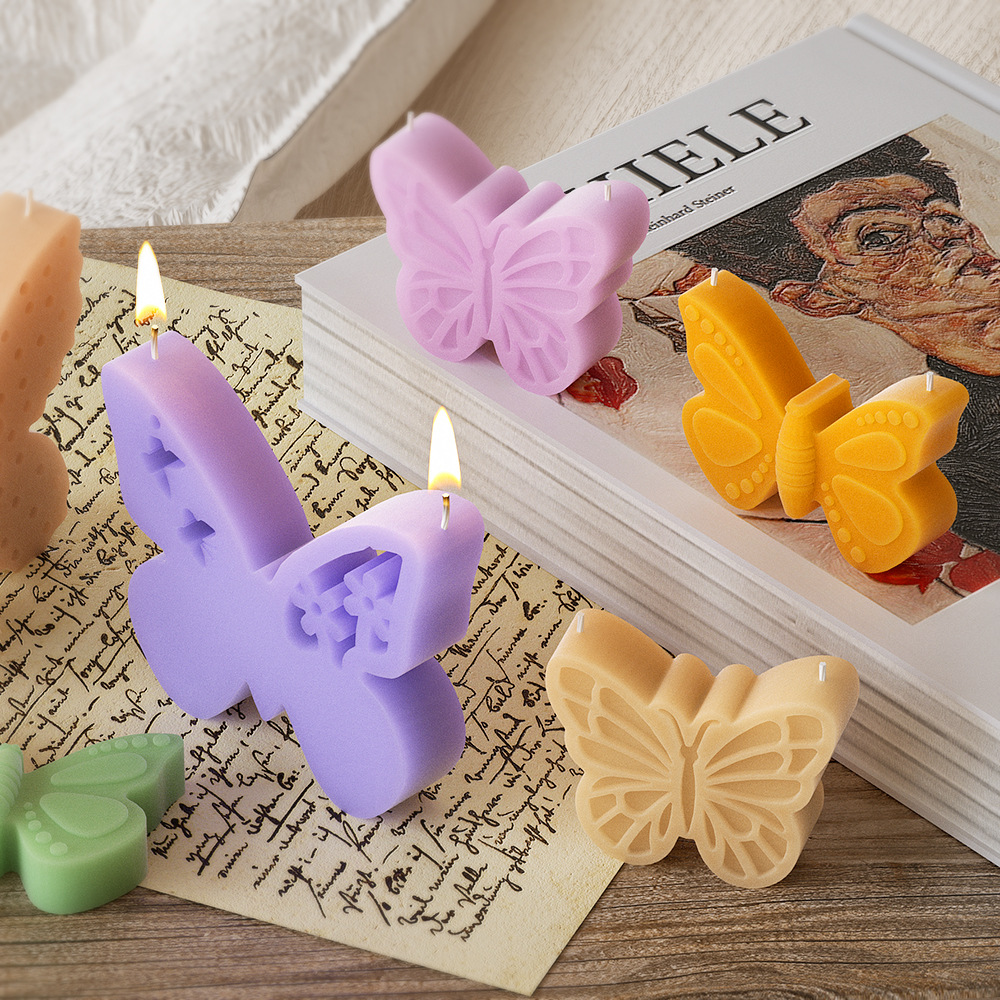 1Pc Diy Vlinder Aroma Kaars Si - Candle Making Soy Wax recensie en prijs