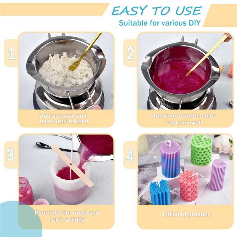 100/500g/1kg Pure Sojawas Para - Candle Making Soy Wax recensie en prijs