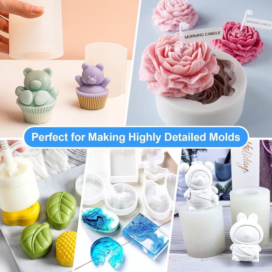 Siliconen mal maken kit, 38.8o - Candle Making Tutorial recensie en prijs