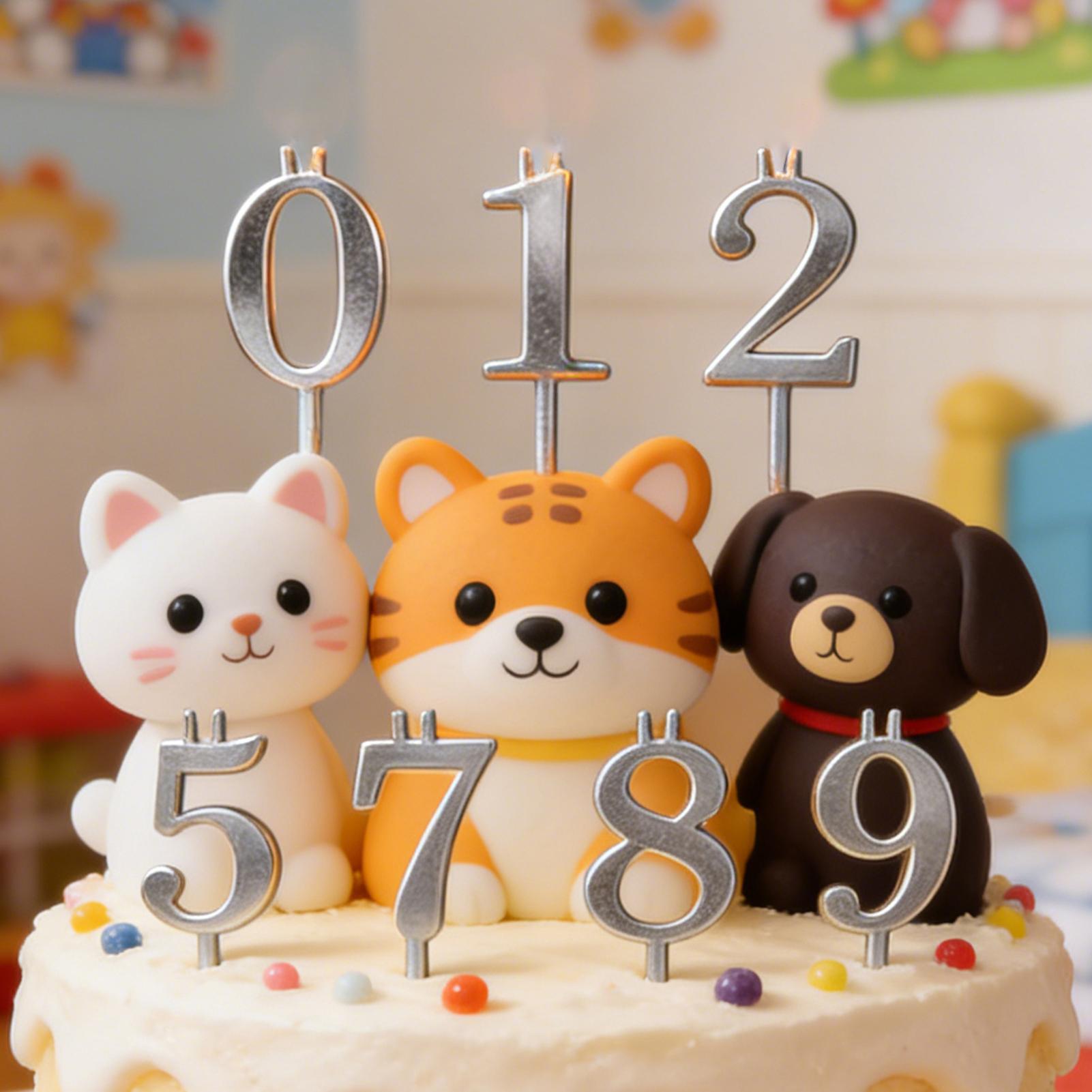 10 stuks 0-9 Nummer Cake Toppe - Candle Making Tutorial recensie en prijs